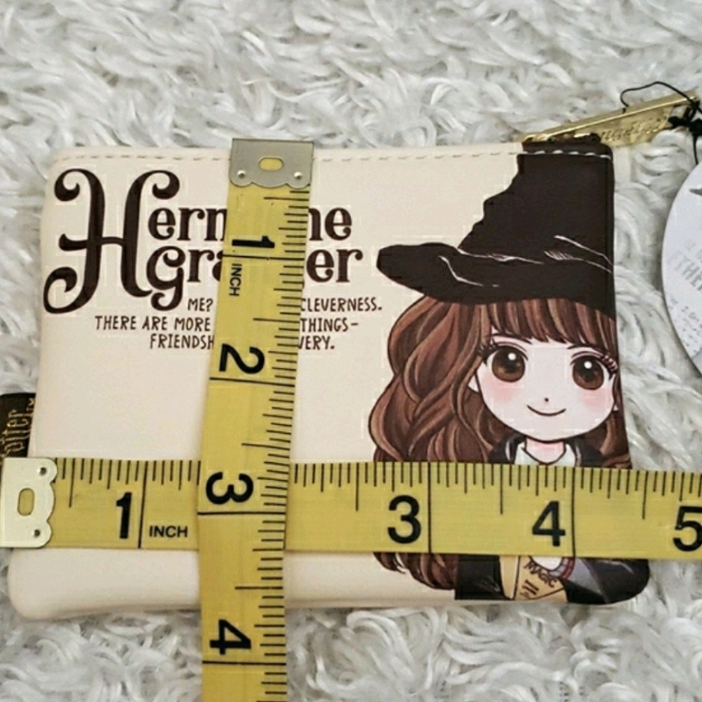 Loungefly Harry Potter Hermione And Luna Mini Backpack Cardholder Coin Purse - Picture 9 of 12